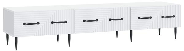 VidaXL TV szekrény fiókkal Fehér 147 x 34,5 x 30 cm Szerelt Fa