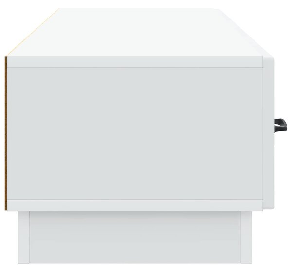 VidaXL TV szekrény fiókkal Fehér 147 x 34,5 x 27 cm Szerelt Fa