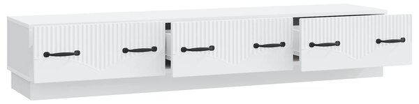 VidaXL TV szekrény fiókkal Fehér 147 x 34,5 x 27 cm Szerelt Fa
