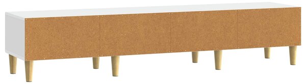 VidaXL TV szekrény 147 x 34,5 x 30 cm Fehér Szerelt Fa