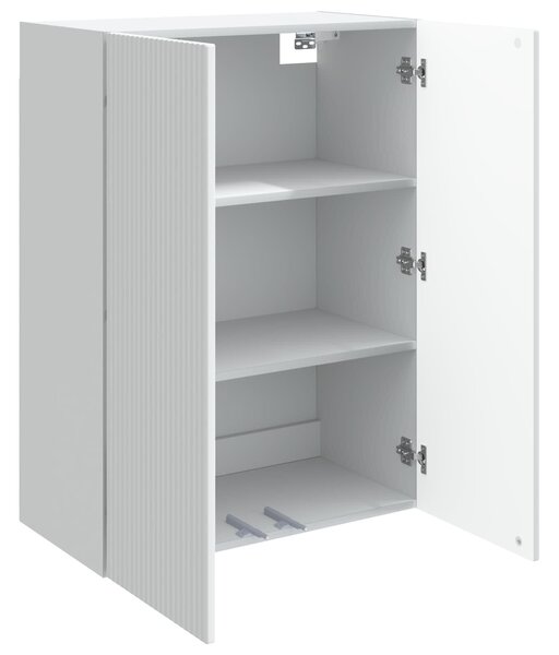 VidaXL Fali szekrény Fehér 66 x 34,5 x 90 cm Szerelt Fa