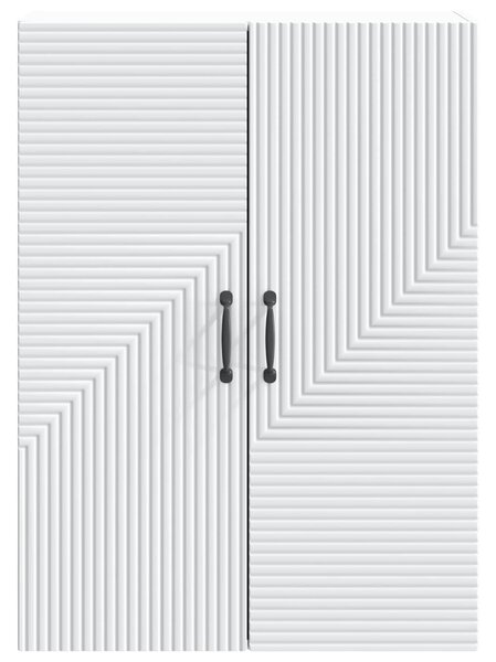 VidaXL Fali szekrény Fehér 66 x 34,5 x 90 cm Szerelt Fa