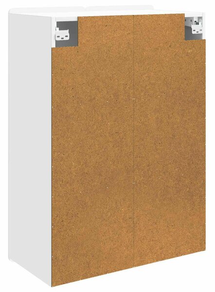 VidaXL Fali szekrény Fehér 66 x 34,5 x 92 cm Szerelt Fa