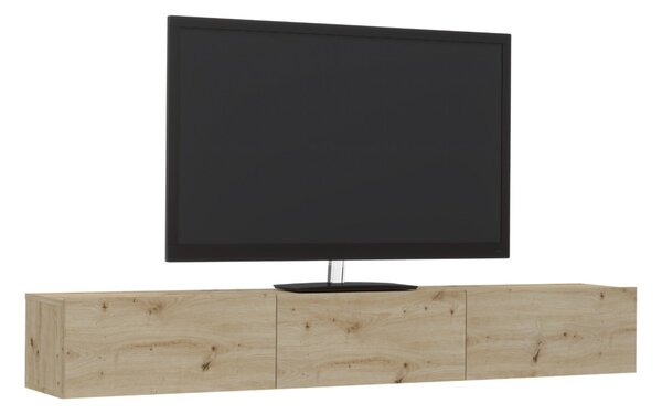 Elba TV-szekrény, Artisan tölgy, 180 x 30 x 25 cm