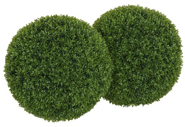 Műnövény szett, 2 db buxus, 40cm magas