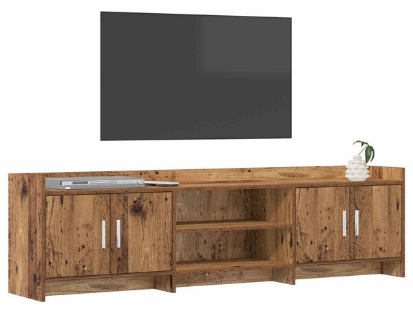 VidaXL TV szekrény 168 x 33 x 47 cm Antik Fa Szerelt Fa