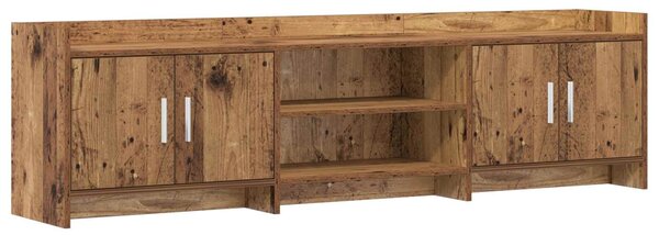 VidaXL TV szekrény 168 x 33 x 47 cm Antik Fa Szerelt Fa