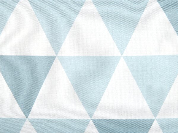 Kültéri díszpárna kétdarabos szettben TRIFOS Geometrikus mintás 40 x 70 cm Kék