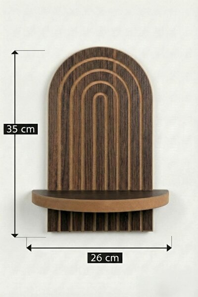 Polc – Awall 1 (wenge). Akció -21%