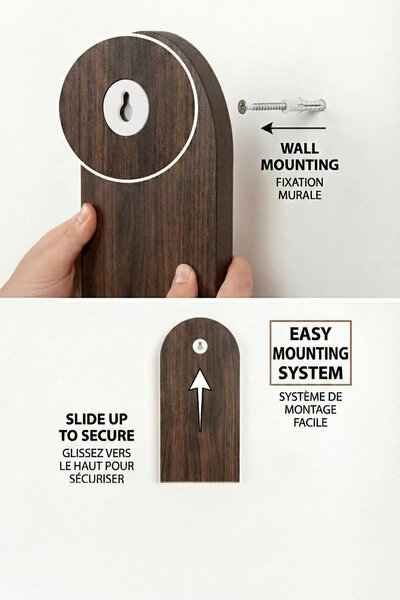 Polc – Awall 1 (wenge). Akció -21%