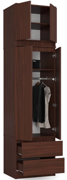 Ruhásszekrény Dijera NADS60S (wenge). Akció -21%