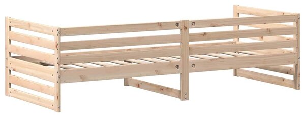 VidaXL tömör fenyőfa heverő matrac nélkül 80 x 200 cm