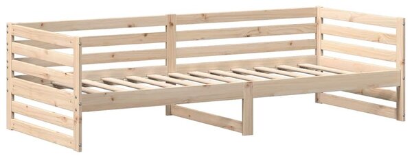 VidaXL tömör fenyőfa heverő matrac nélkül 80 x 200 cm