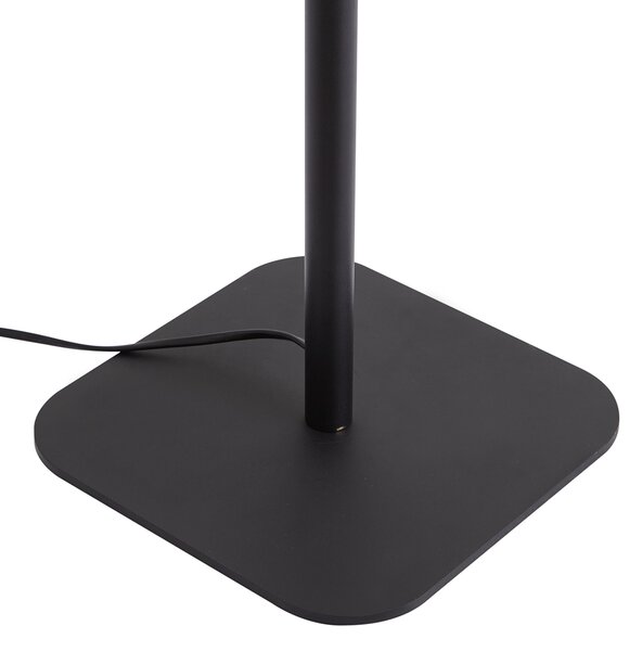 Modern Floor Lamp Black incl. Dimmable LED - Divana
