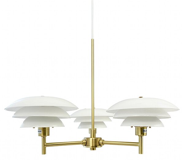 Csillárok Dyberg Larsen, DL20, dimmable, Arany / Sárgaréz, Nappali, Fém, Skandináv