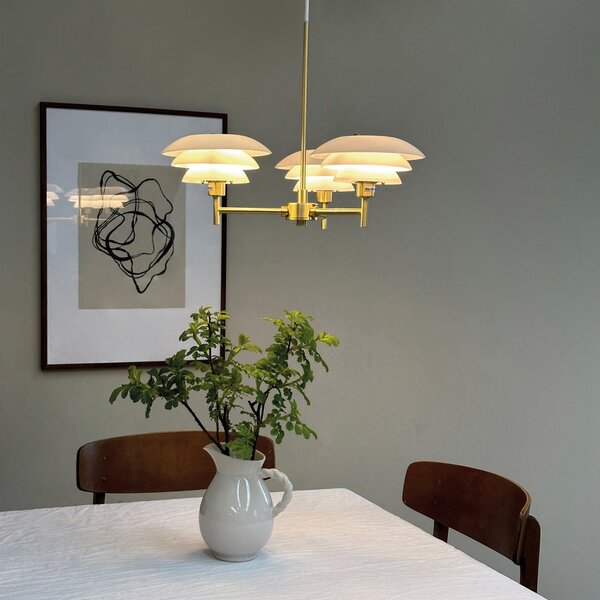 Csillárok Dyberg Larsen, DL20, dimmable, Arany / Sárgaréz, Nappali, Fém, Skandináv