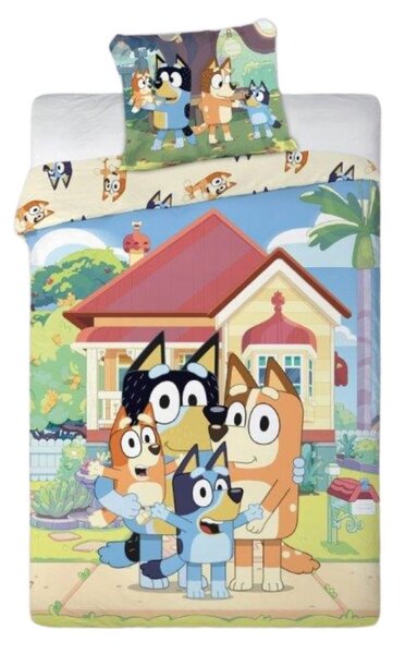 Bluey ovis ágynemű szett (family)