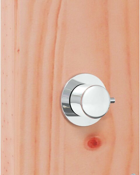 VidaXL Kültéri zuhany 214,5 cm Természetes