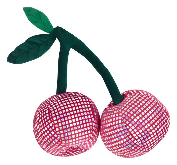 Plüss díszpárna 25x30 cm Disco Cherries – Catherine Lansfield