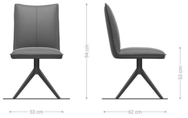 DELIFE Étkezőszék Lelio-Flex szövött szövet puha bézs kereszt láb széles rozsdamentes acél 360° forgatható billenő zsákrugó