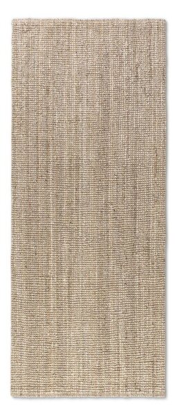 Krémszínű juta futószőnyeg 80x200 cm Bouclé – Hanse Home