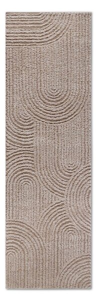 Bézs futószőnyeg 80x240 cm Chappe Beige – Elle Decoration
