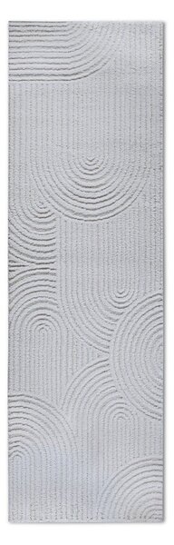 Krémszínű futószőnyeg 80x240 cm Chappe Cream White – Elle Decoration