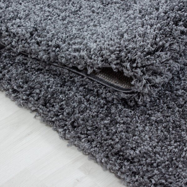 Sötétszürke futószőnyeg 80x250 cm Life – Ayyildiz Carpets