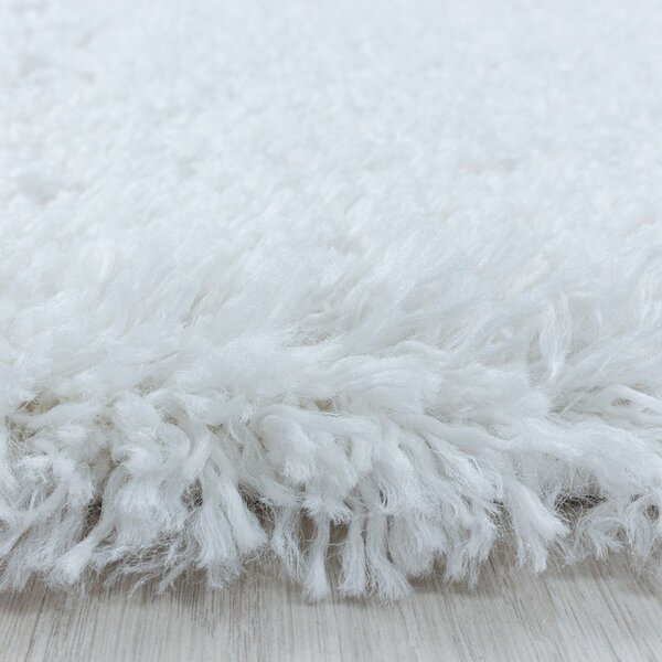 Fehér futószőnyeg 80x250 cm Fluffy – Ayyildiz Carpets