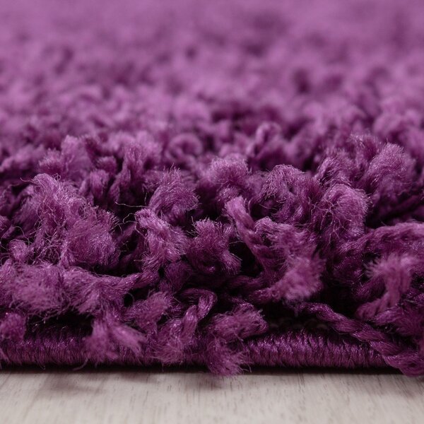 Sötétlila futószőnyeg 80x250 cm Life – Ayyildiz Carpets