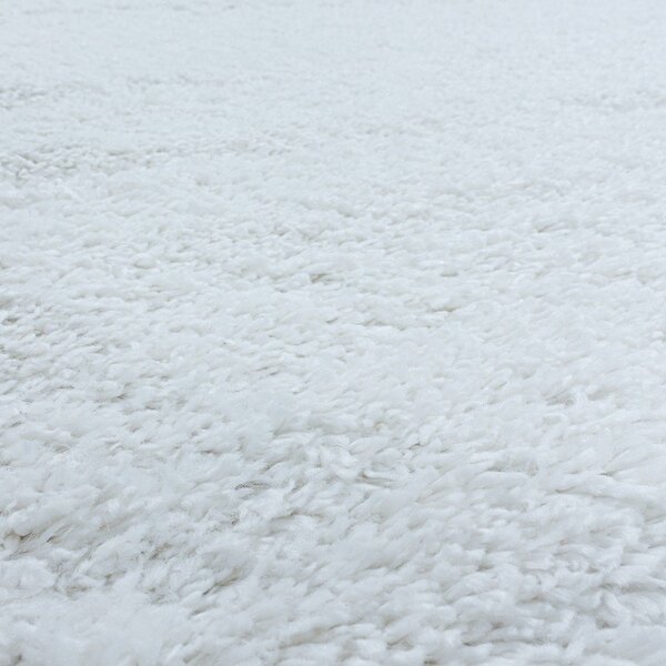 Fehér futószőnyeg 80x250 cm Fluffy – Ayyildiz Carpets