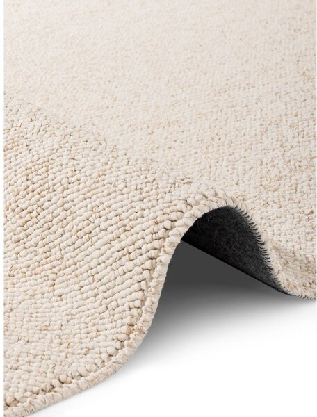 Krémszínű mosható futószőnyeg 80x240 cm Rocco Cream – Elle Decoration