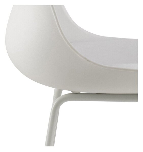 Fehér bárszék (ülésmagasság 76 cm) Tina – Actona
