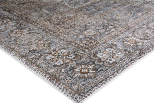 Szürke mosható futószőnyeg 80x200 cm Vintage Orient – Vitaus