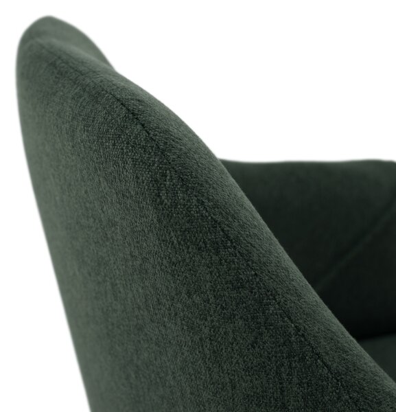 KONDELA Design szék, zöld/bükk, PETRUS