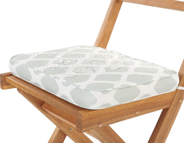 Bisztrószett párnákkal Összecsukható FIJI Akácfa Mentazöld