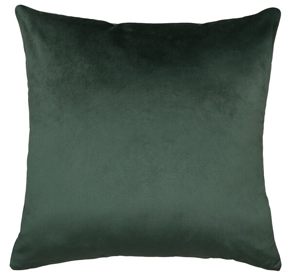 2 db díszpárna BELLEROSE Bársony 45 x 45 cm Sötétzöld Növénymintás