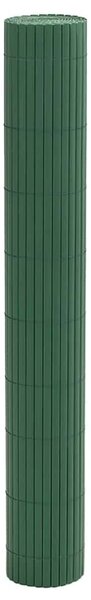 VidaXL kétoldalas zöld kerti kerítés 1,8 x 3 m PVC