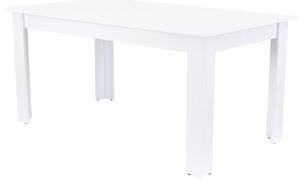 Yorki Standard étkezőasztal 160x90 cm fehér