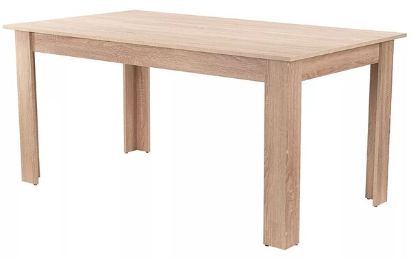 Yorki Standard étkezőasztal 160x90 cm sonoma tölgy