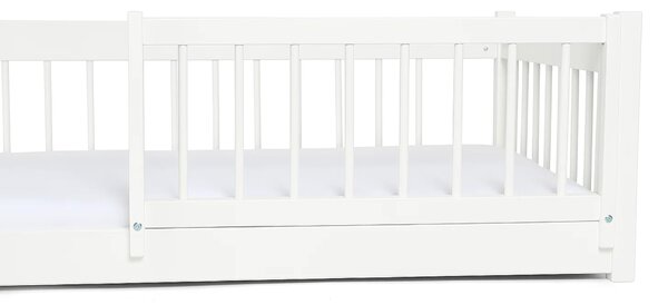 LESZANKA gyerek montessori ágy 90x200 - fehér