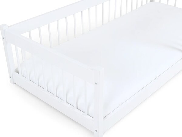 LESZANKA gyerek montessori ágy 90x200 - fehér