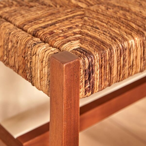 Pad, rattan - akácfa, 102x46 cm - BANANIER