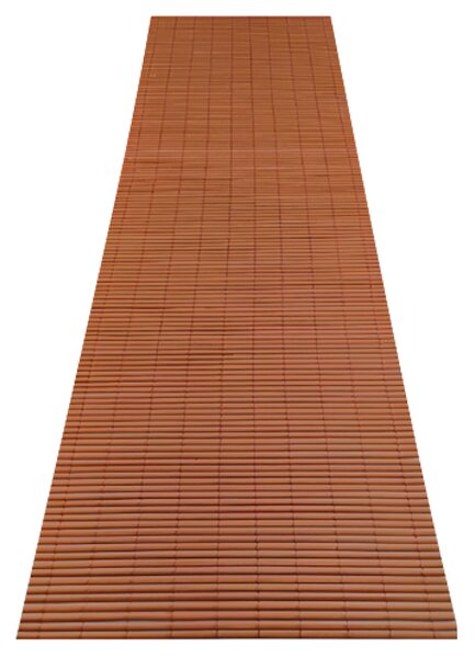 KONDELA Kerti térelválasztó, barna, 300x100 cm, ABEO