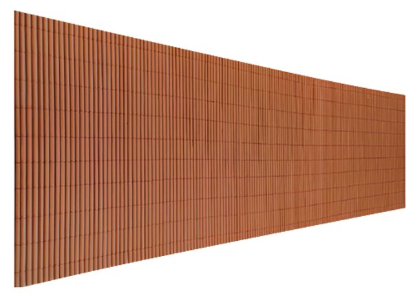 KONDELA Kerti térelválasztó, barna, 300x100 cm, ABEO