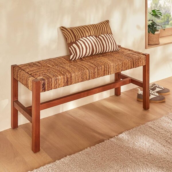 Pad, rattan - akácfa, 102x46 cm - BANANIER