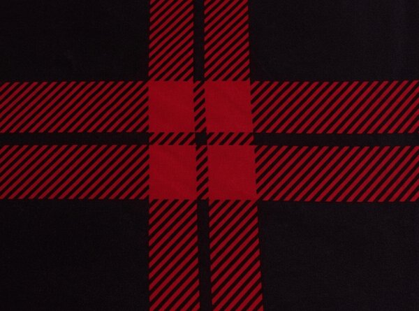 Mikroszálas lepedő ALBURY piros 90x200 cm