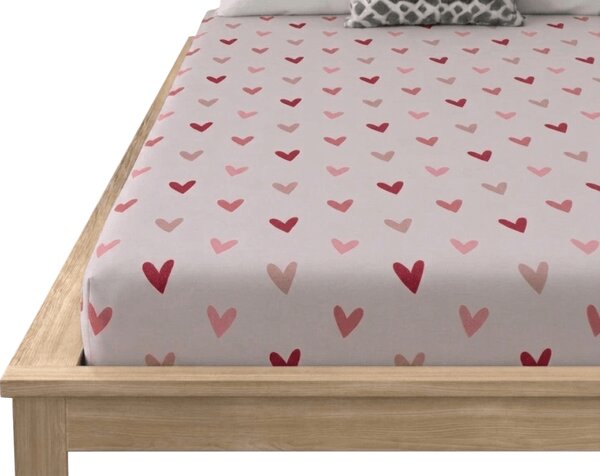 Mikroszálas gumis lepedő SOFHEARTS krémszínű 90x200 cm