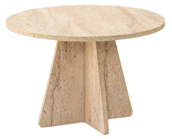 Hanah Home Dohányzóasztal Travertin Mushroom