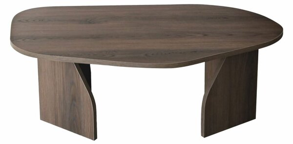 Hanah Home Coffee Table Walnut Rock - Walnut